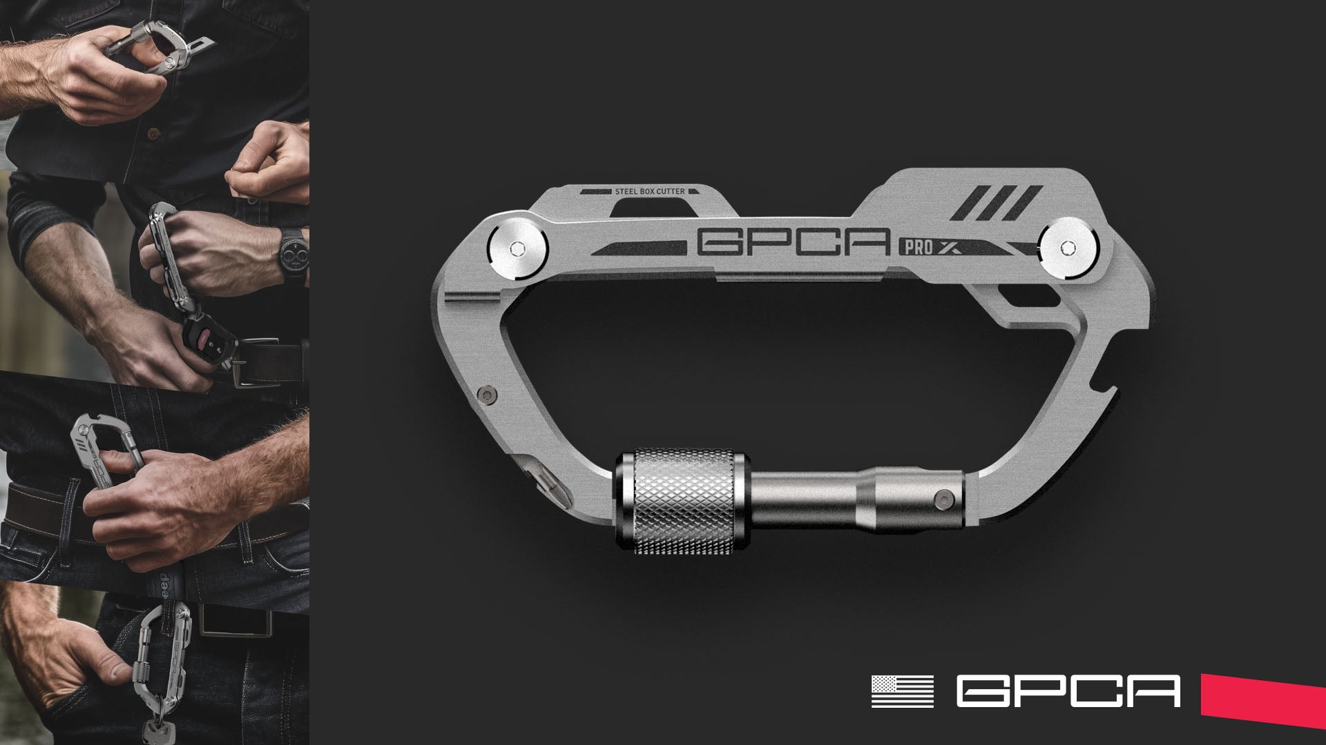 GPCA Carabiner PRO X KEY multi tool