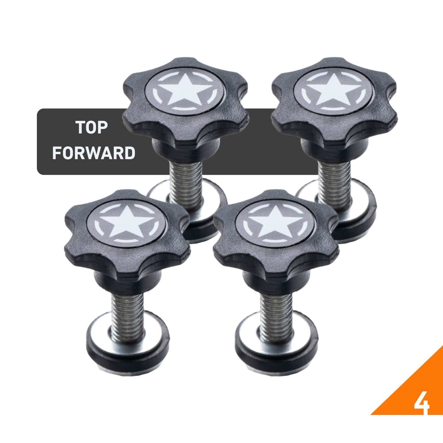 GP-Star Versatile Quick-Release Thumbscrew Set