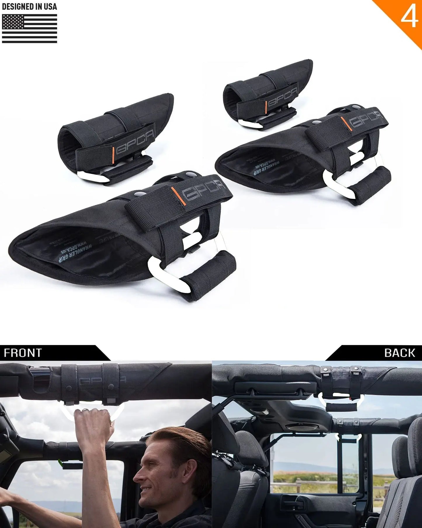 GP Grip PRO Jeep Color Handles 2007-23 - GPCA