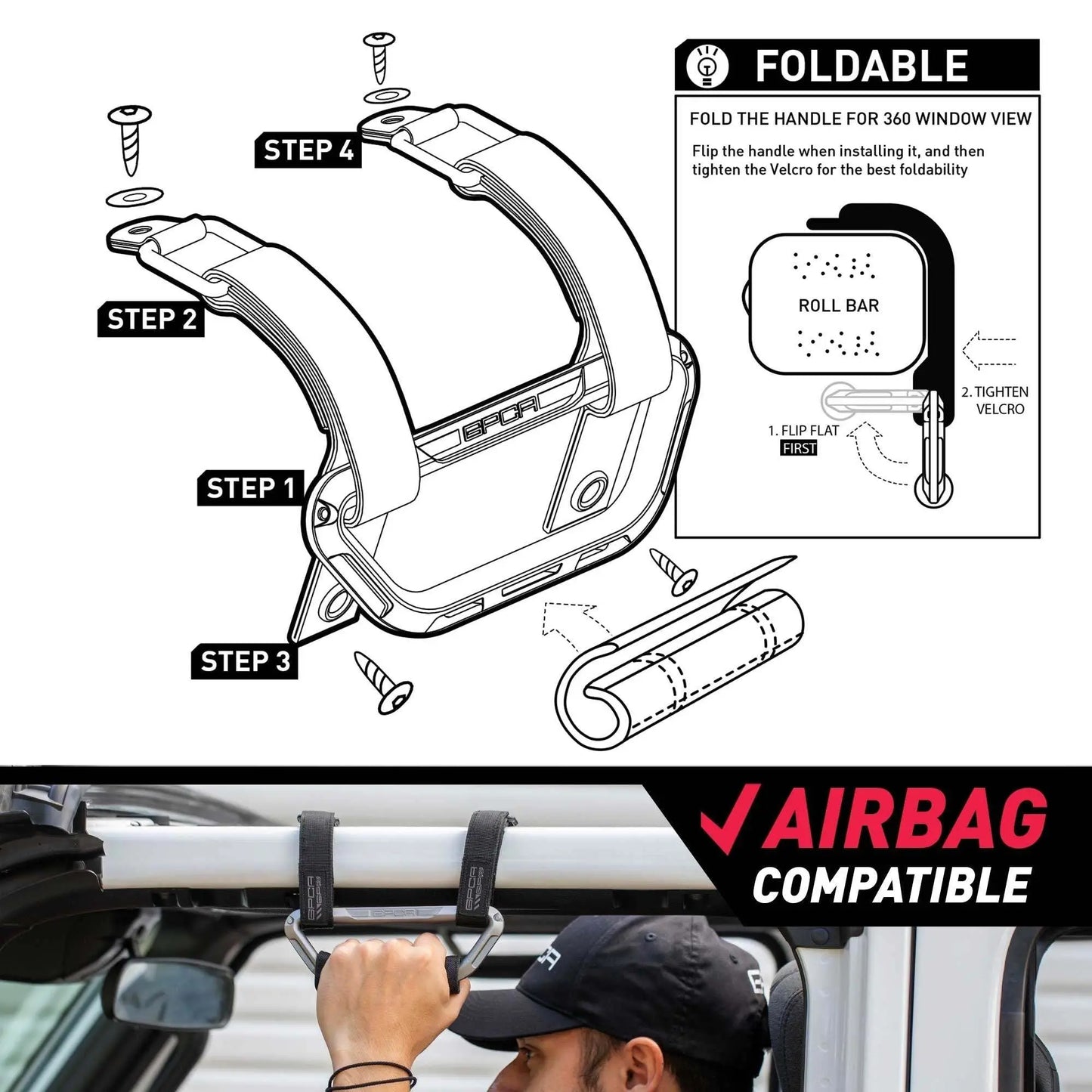 GP-Grip AIR for Jeep Wrangler 2024+ - GPCA