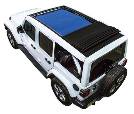 Jeep Wrangler JL 4DR Sky One Touch Power Top Sun Shade Color Shade (2018–2026)