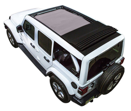 Jeep Wrangler JL 4DR Sky One Touch Power Top Sun Shade Color Shade (2018–2026)