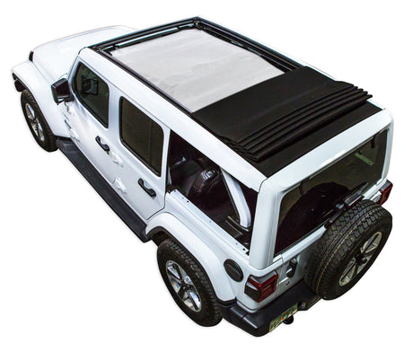 Jeep Wrangler JL 4DR Sky One Touch Power Top Sun Shade Color Shade (2018–2026)