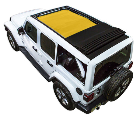 Jeep Wrangler JL 4DR Sky One Touch Power Top Sun Shade Color Shade (2018–2026)