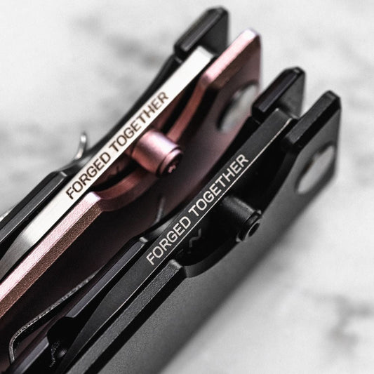 The Forged Together Collection Microblades - Black Pink