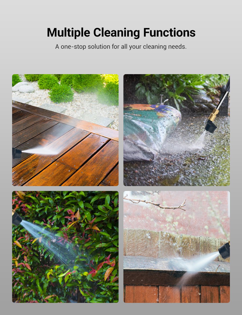 6-in-1 Portable Car Emergency Kit | Pressure Washer + Vacuum + Jump Starter + More