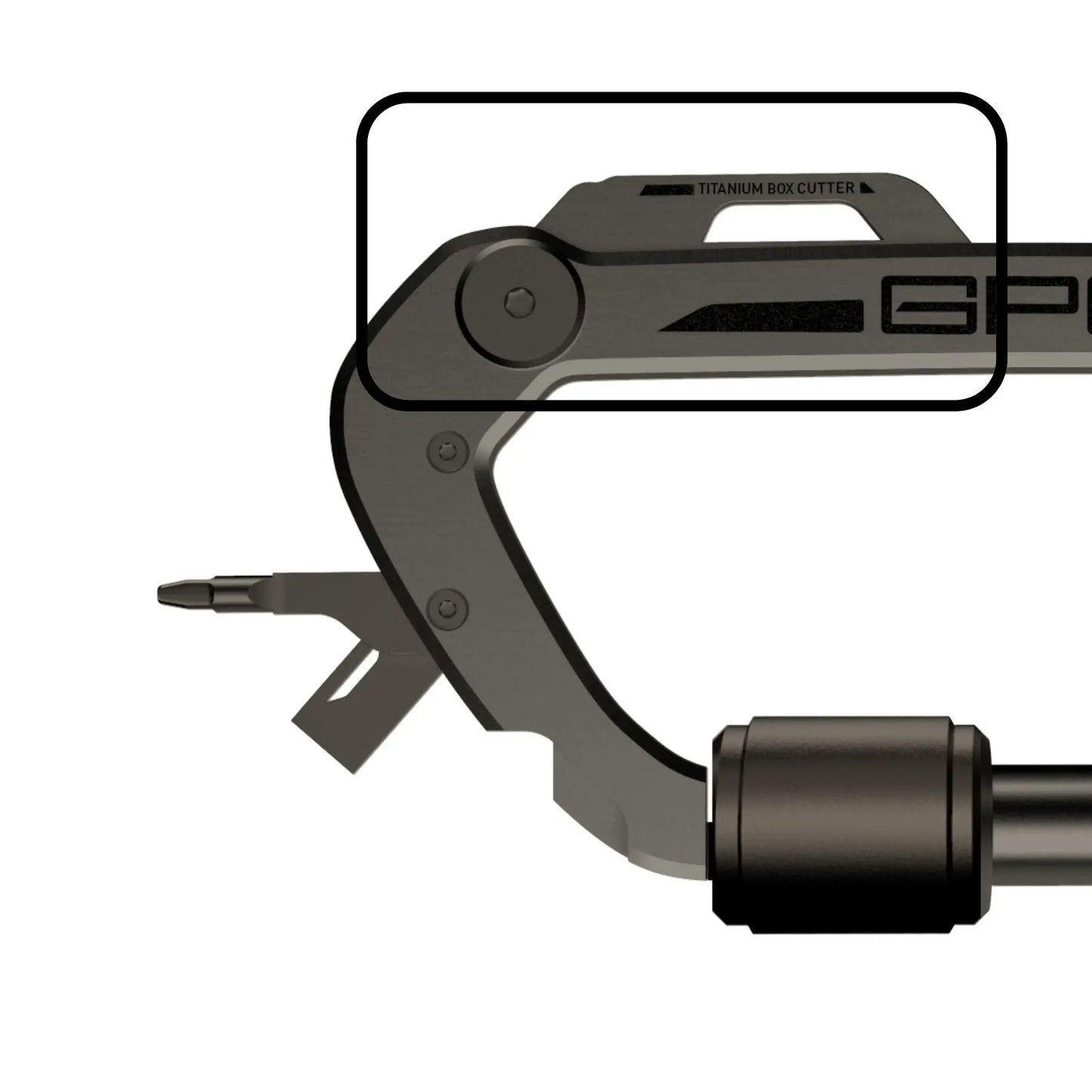 Carabiner Cutter/ Screwdrivers - Parts only - GPCA