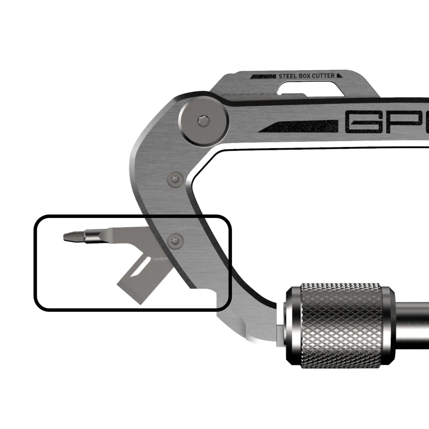 Carabiner Cutter/ Screwdrivers - Parts only - GPCA