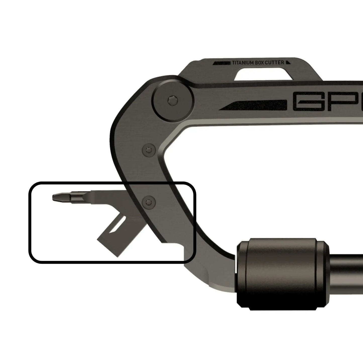 Carabiner Cutter/ Screwdrivers - Parts only - GPCA