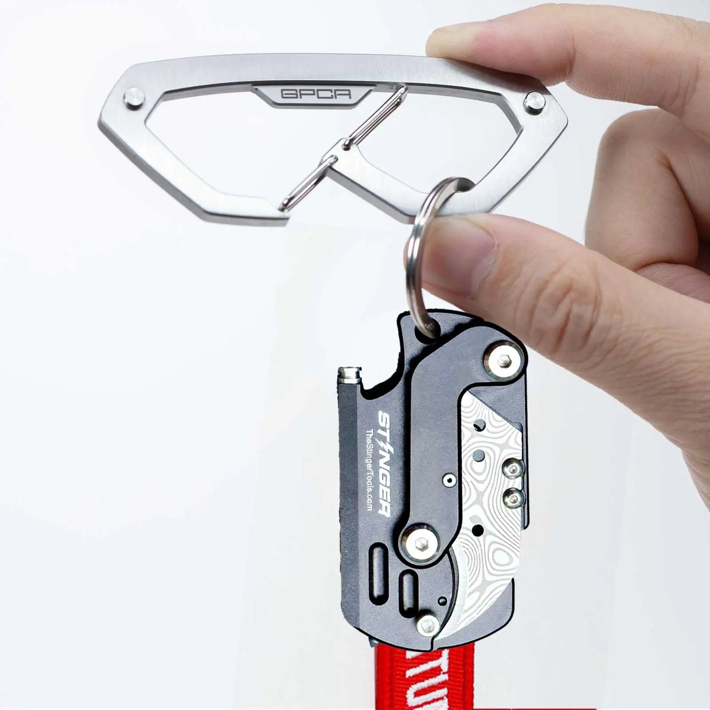 Stinger Dog Tag Folding Pocket Cutter Utility Knife - GPCA