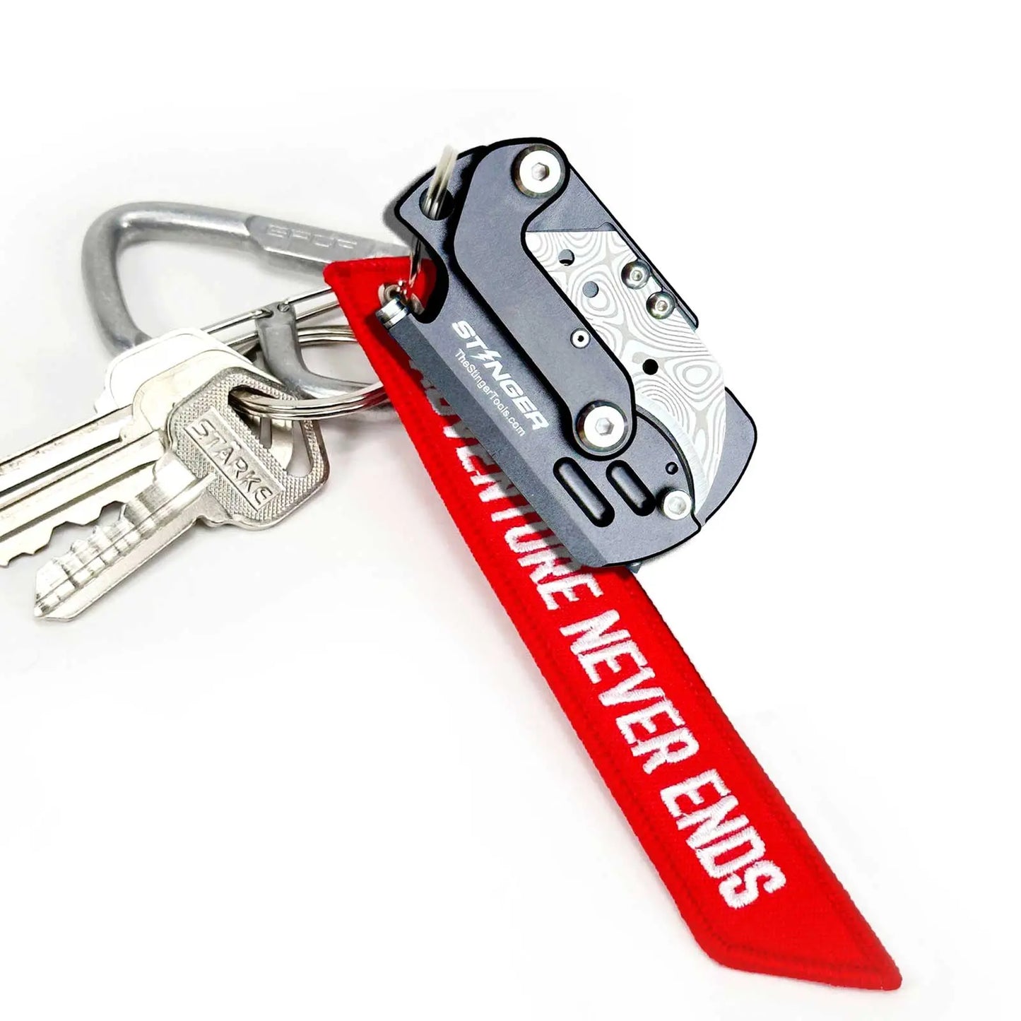 Stinger Dog Tag Folding Pocket Cutter Utility Knife - GPCA