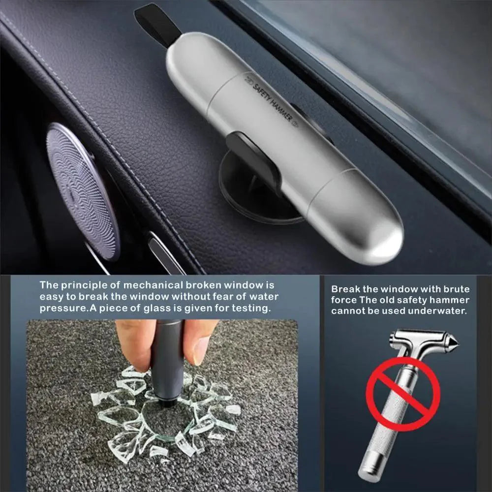 Life-Saving Mini Glass Breaker Seat Belt Cutter - fits GPCA Utility Case product view 4