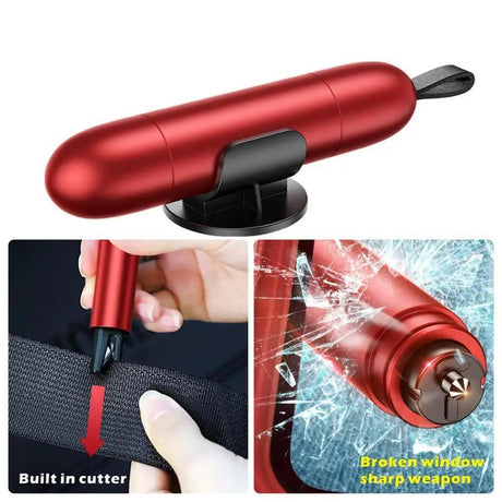 Life-Saving Mini Glass Breaker Seat Belt Cutter - fits GPCA Utility Case product main image