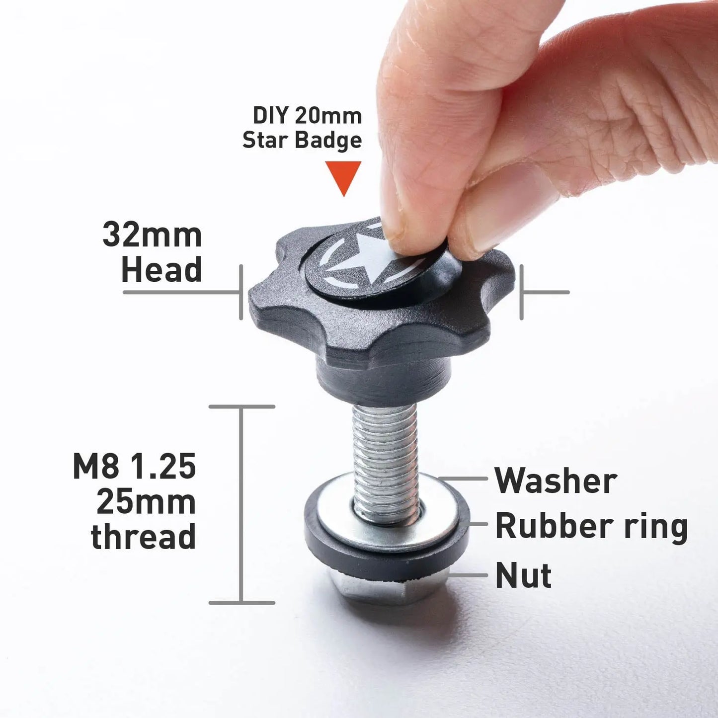 Bronco GP-Star Tie-Down Bolt Set - GPCA