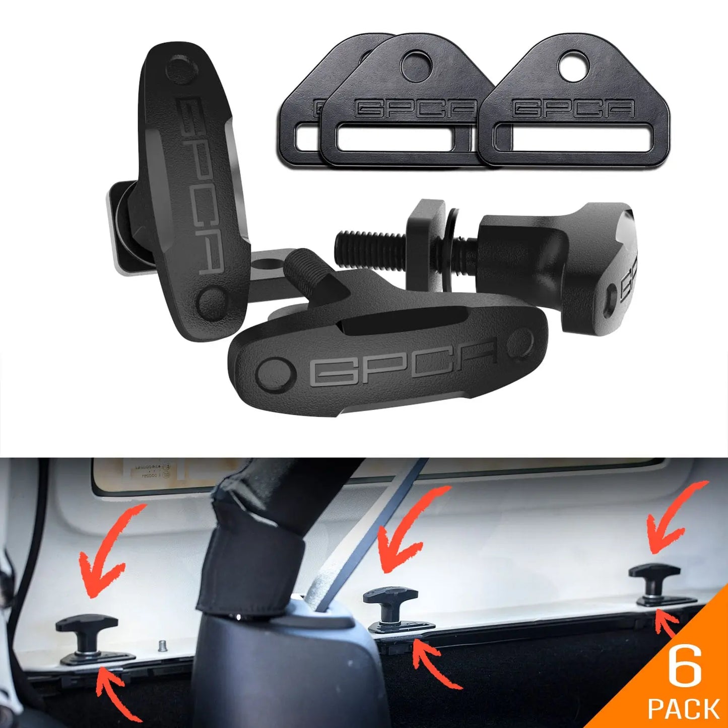Jeep Wrangler Tie-Down Anchor PRO - GPCA