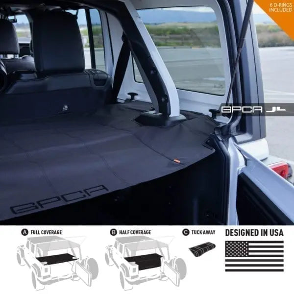 GPCA Jeep Wrangler JL 4DR Cargo Cover PRO - GPCA