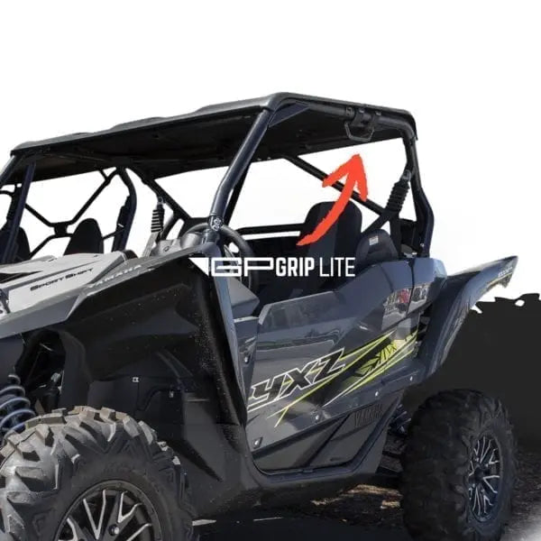 GPCA GP Grip Lite Universal Handles charcoal black, solid and sturdy grip for all your rides