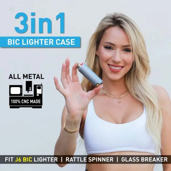 BIC Lighter Aluminum Case - GPCA