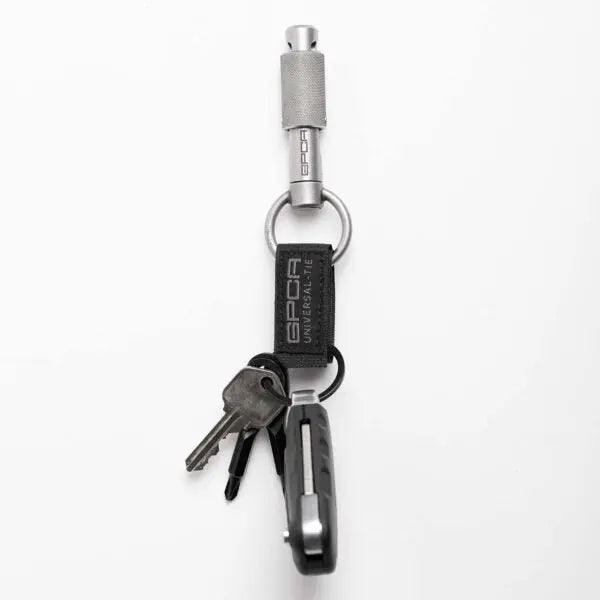 GPCA X-Clip keychain set full contents spread