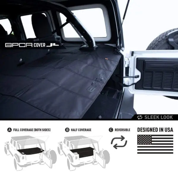 GPCA Jeep Wrangler JL 4DR Cargo Cover PRO - GPCA