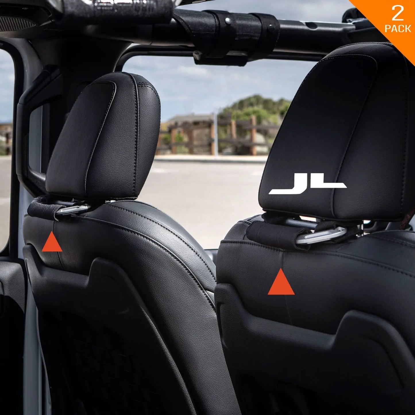 GP Back Grip PRO Color Headrest Handles - GPCA