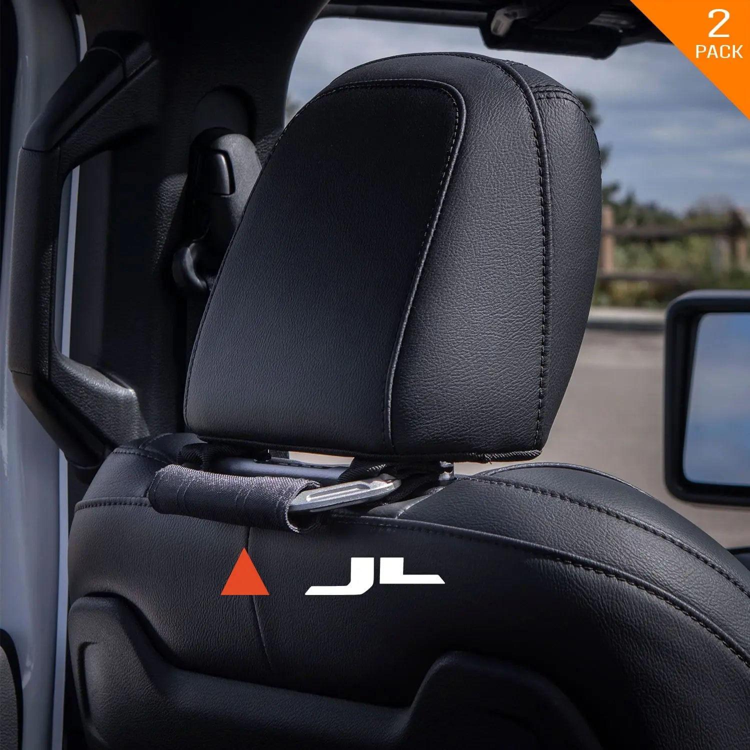 GP Back Grip PRO Color Headrest Handles - GPCA