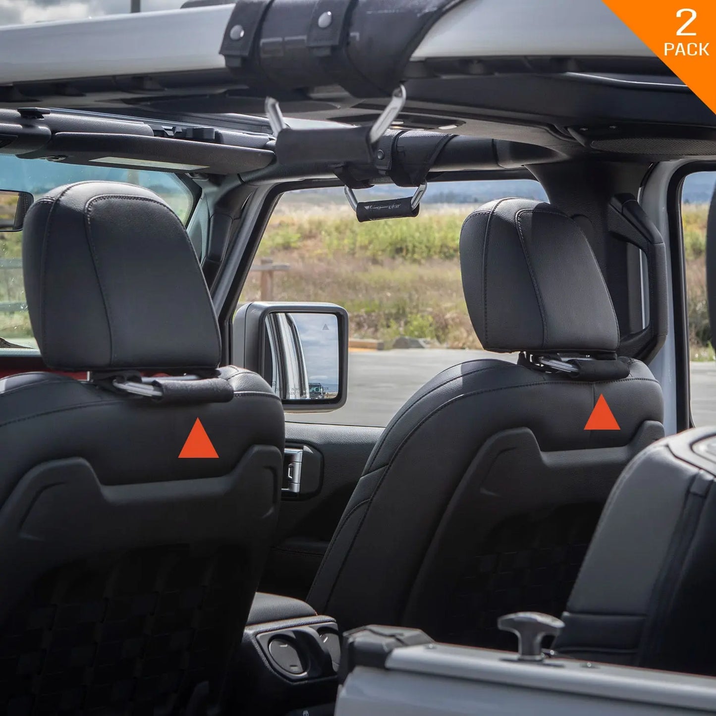 GP Back Grip PRO Color Headrest Handles - GPCA
