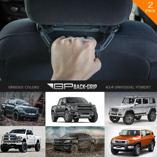 GPCA passenger headrest grab handle black