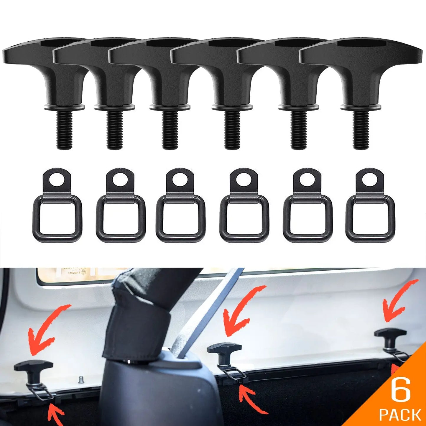 Jeep Wrangler Tie-Down Anchor PRO - GPCA