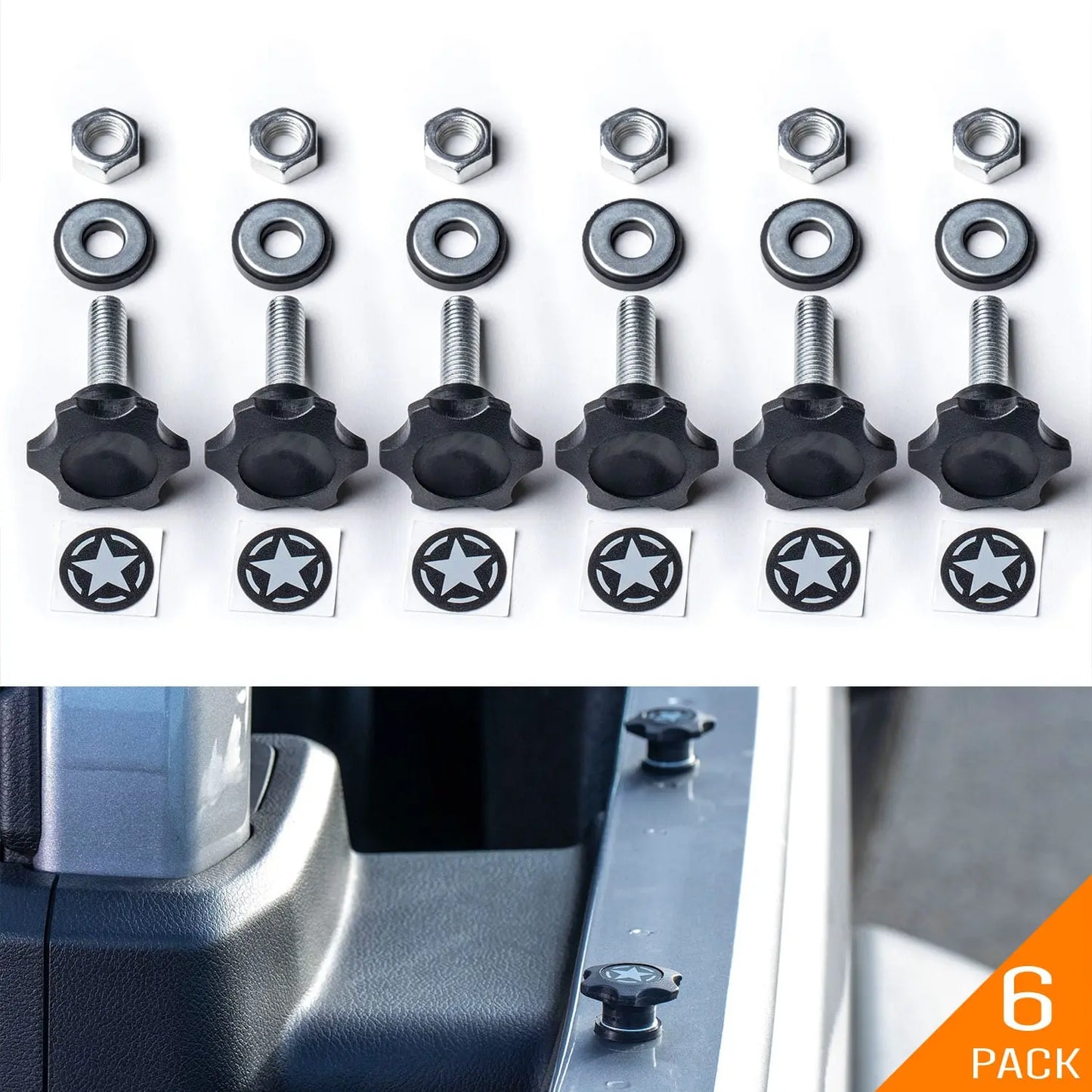 GPCA GP Star Tie Down Bolt Set