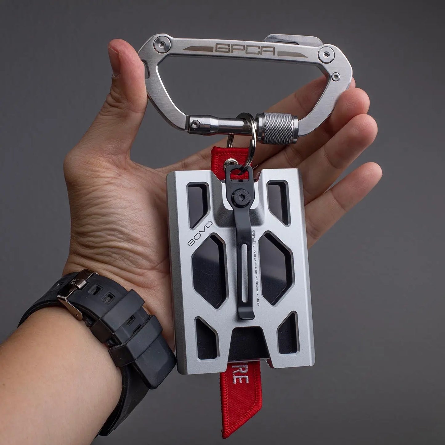 GPCA Carabiner X GOVO Wallet - GPCA