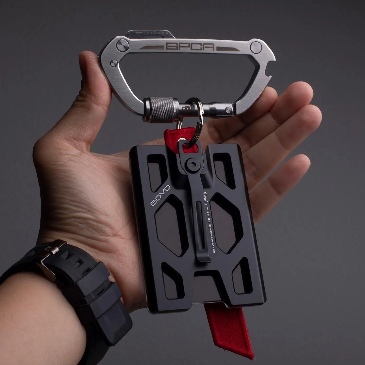 GPCA Carabiner X GOVO Wallet - GPCA