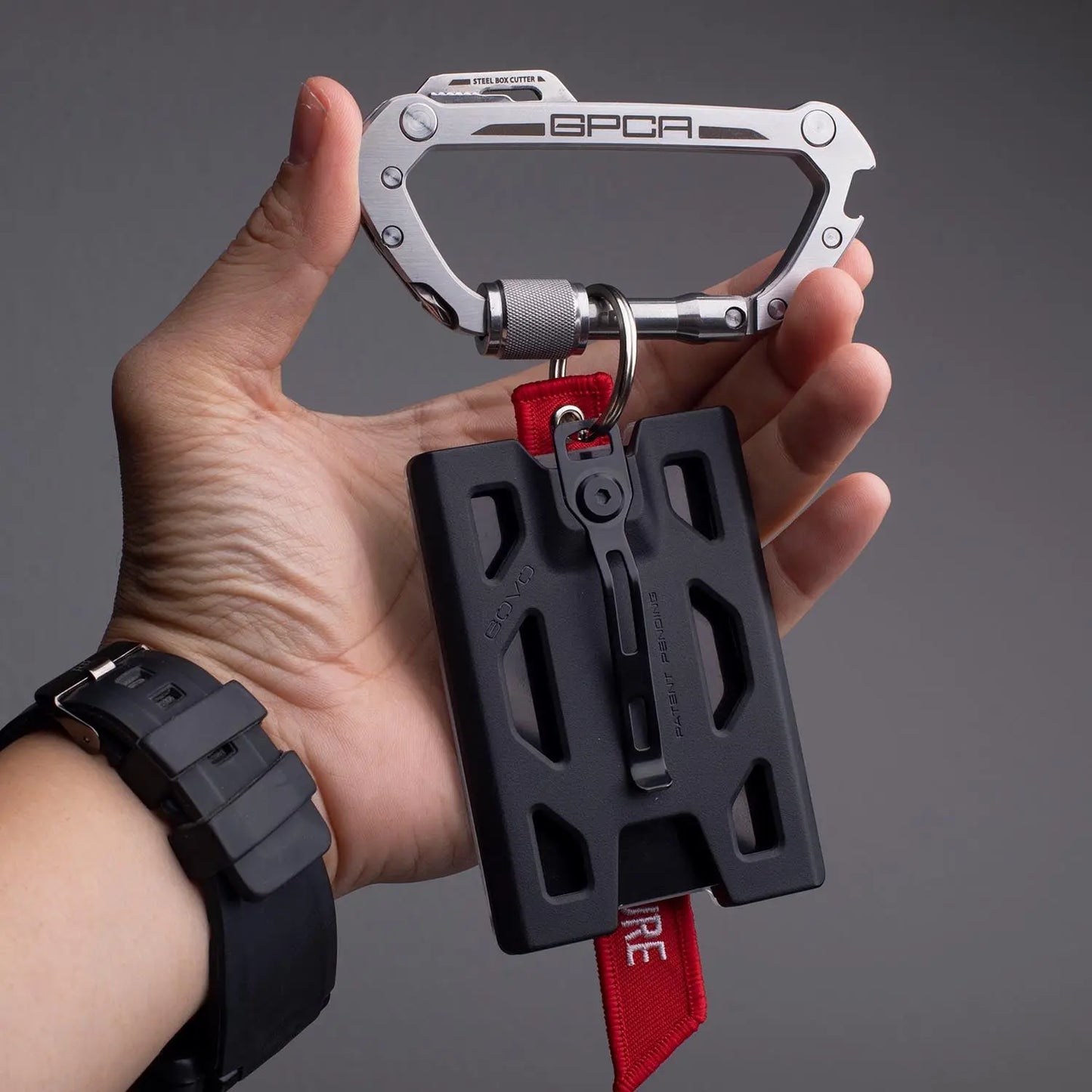 GPCA Carabiner X GOVO Wallet - GPCA
