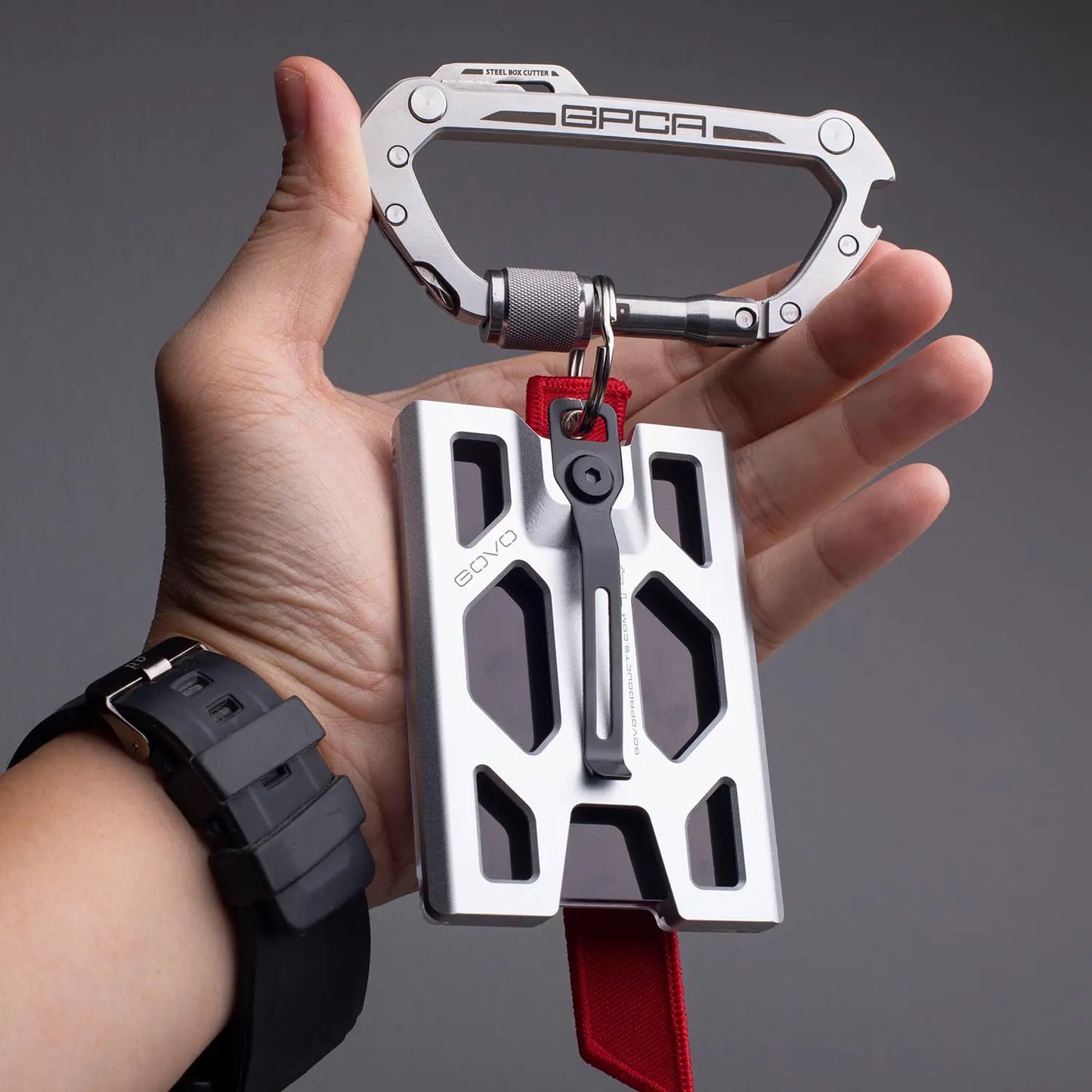 GPCA Carabiner X GOVO Wallet - GPCA