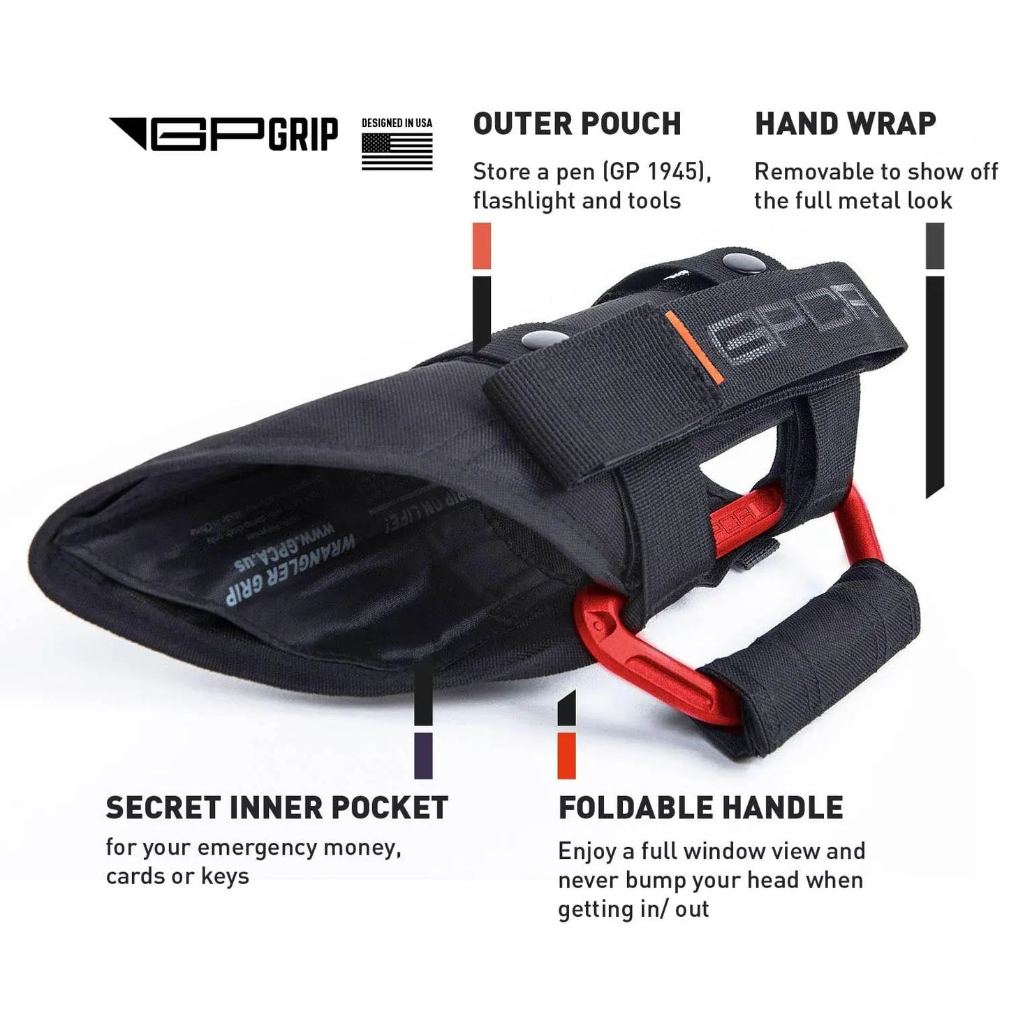 GP-GRIP PRO Red 2007-23 - GPCA