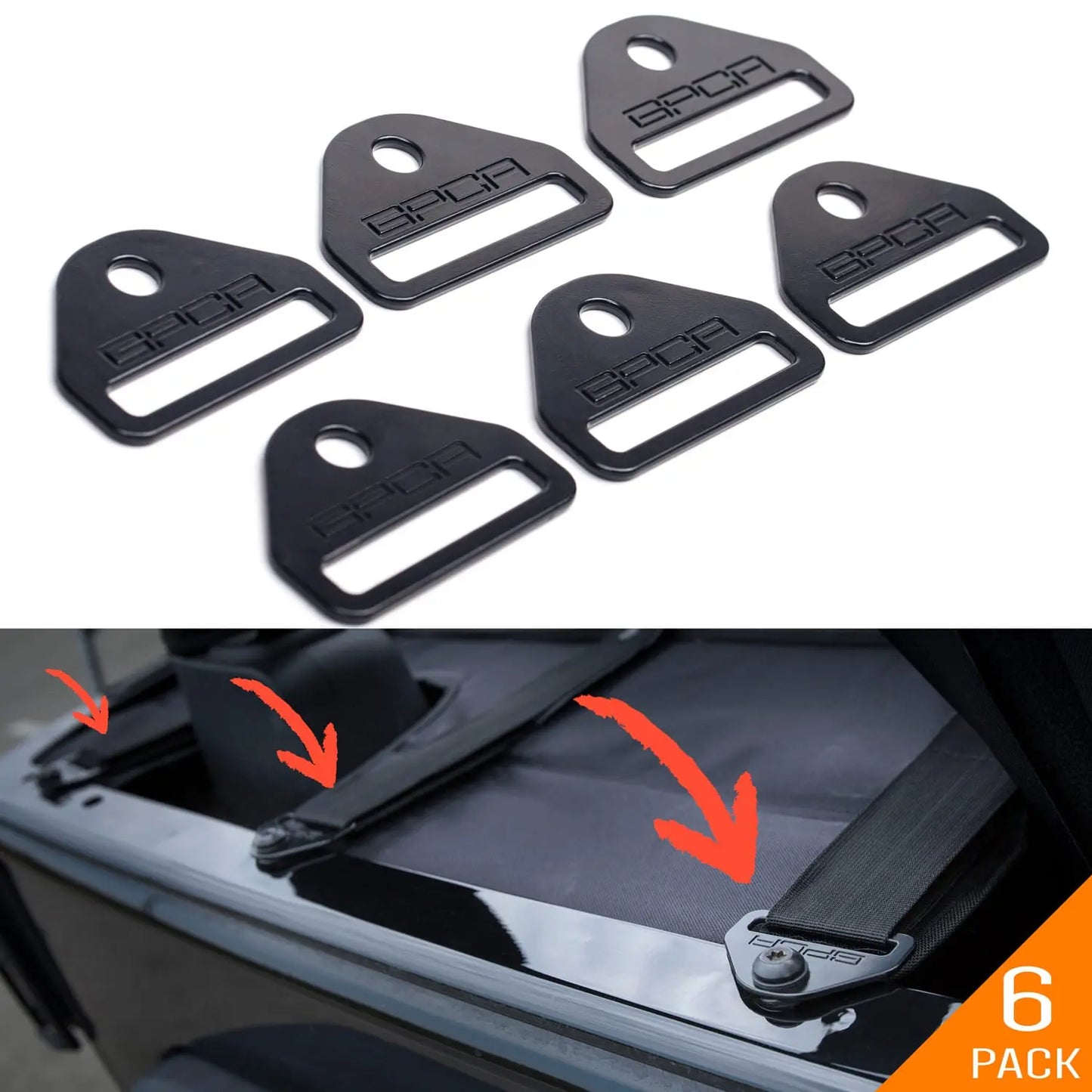 GPCA Tie-Down D-Plate - GPCA