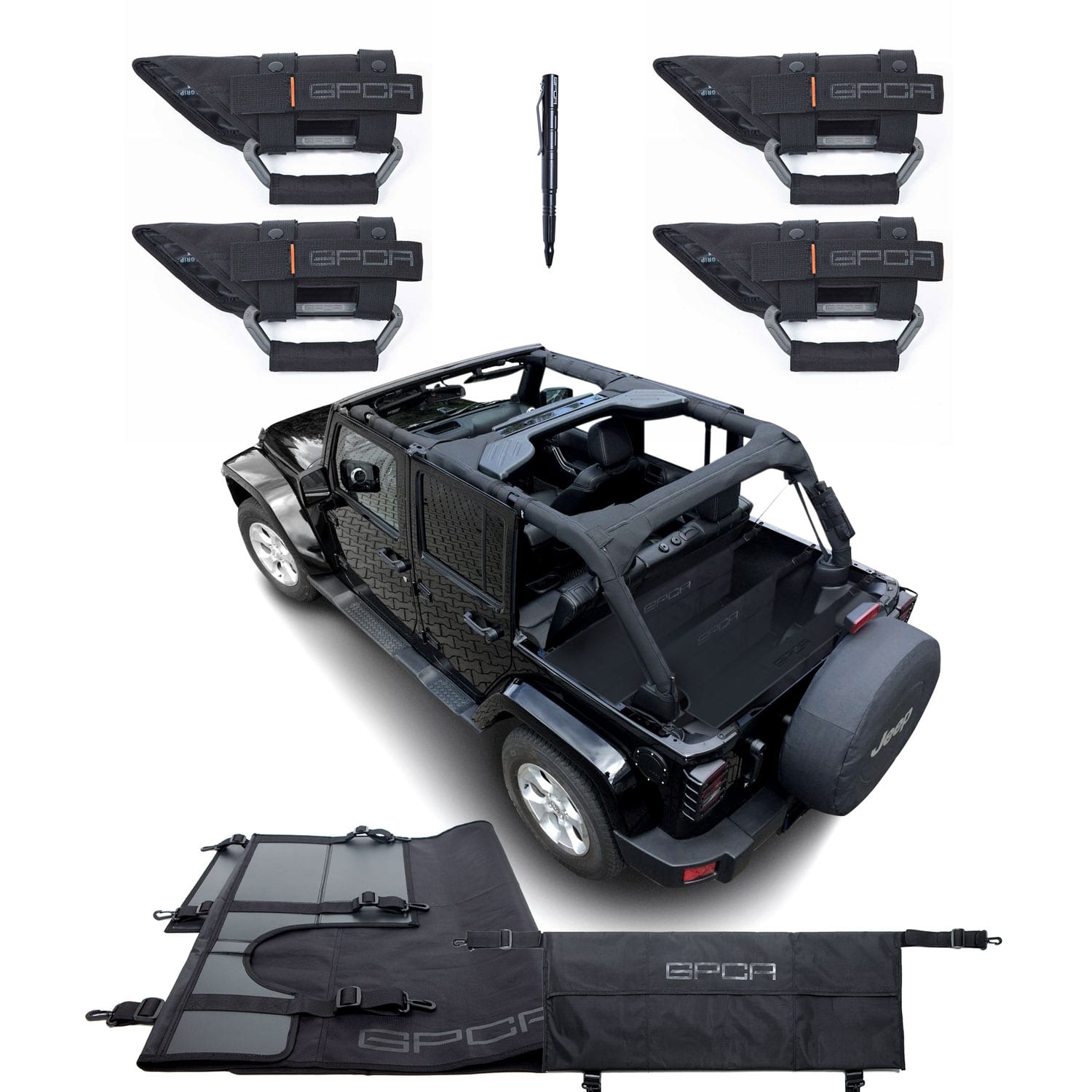 GPCA Jeep Wrangler JK 4DR Bundle Deal, added security level and safer