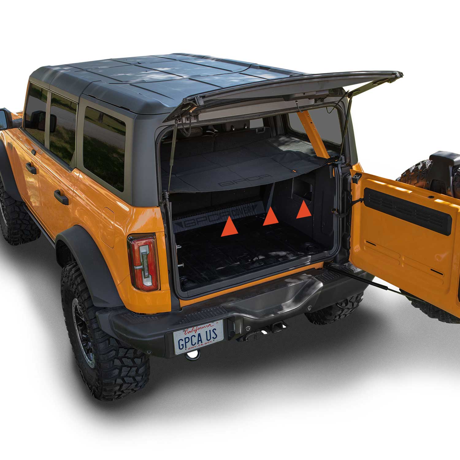 GPCA Bronco Cargo Cover & Accessories