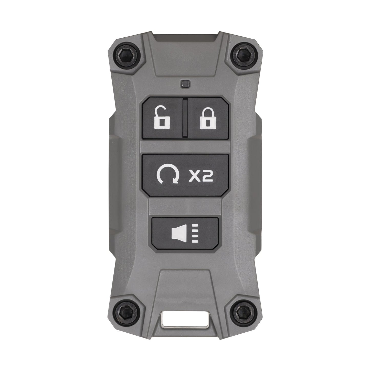 Jeep Key Fob V2 Wrangler JL / Gladiator JT - GRAY product view 4
