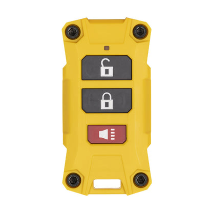 Jeep Key Fob V2 Wrangler JL / Gladiator JT - YELLOW product view 3
