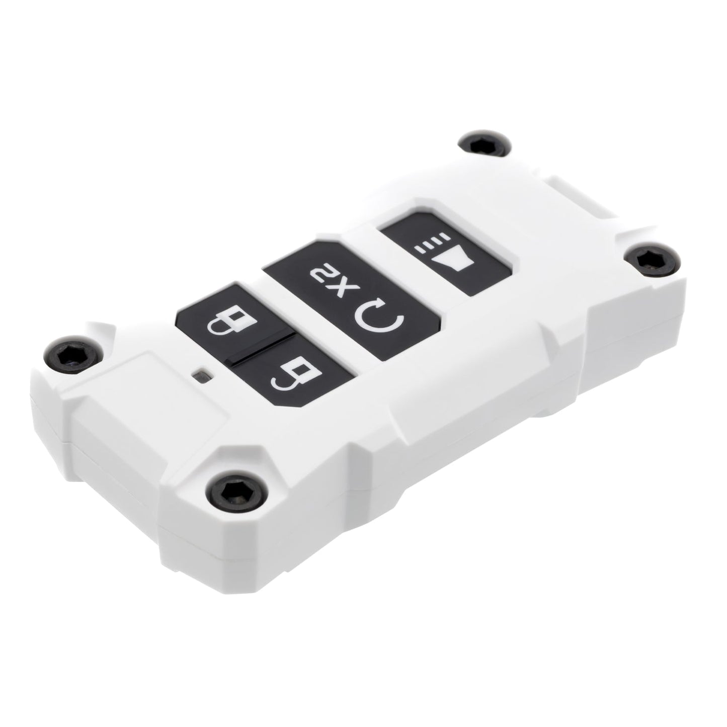 Jeep Key Fob V2 Wrangler JL / Gladiator JT - WHITE product view 2