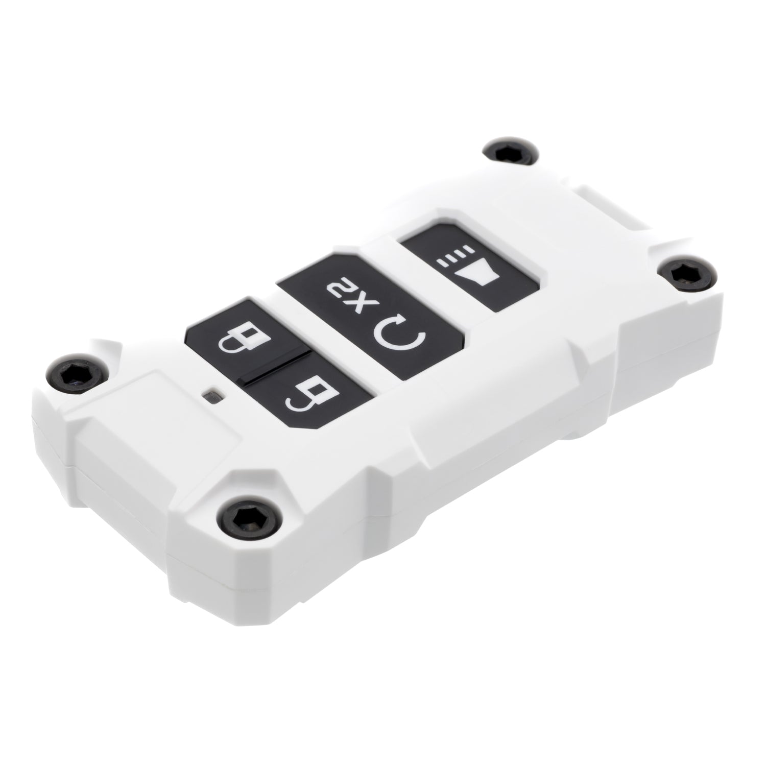 Jeep Key Fob V2 Wrangler JL / Gladiator JT - WHITE product view 2
