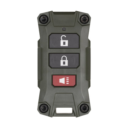 Jeep Key Fob V2 Wrangler JL / Gladiator JT - ARMY GREEN product view 3