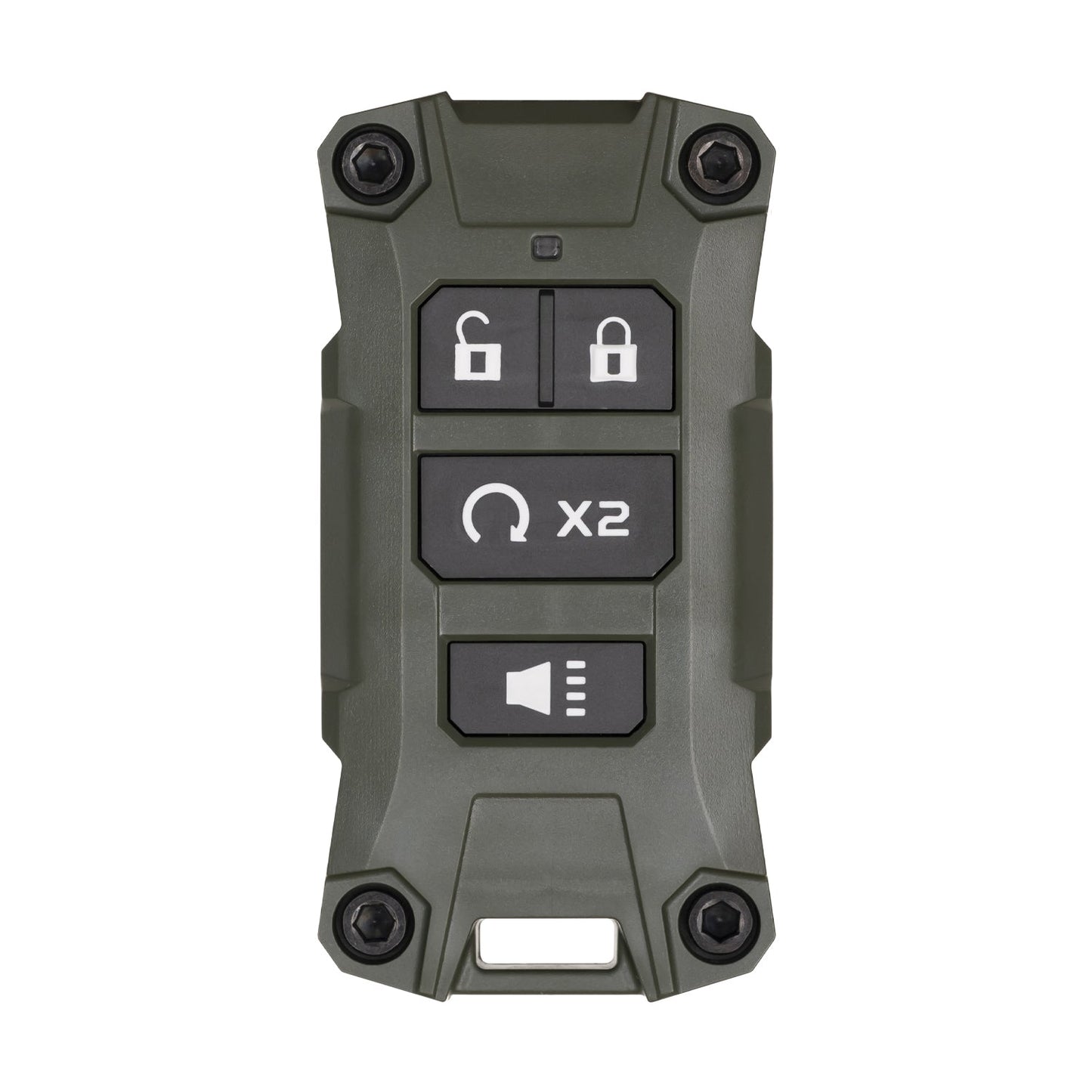 Jeep Key Fob V2 Wrangler JL / Gladiator JT - ARMY GREEN product view 4