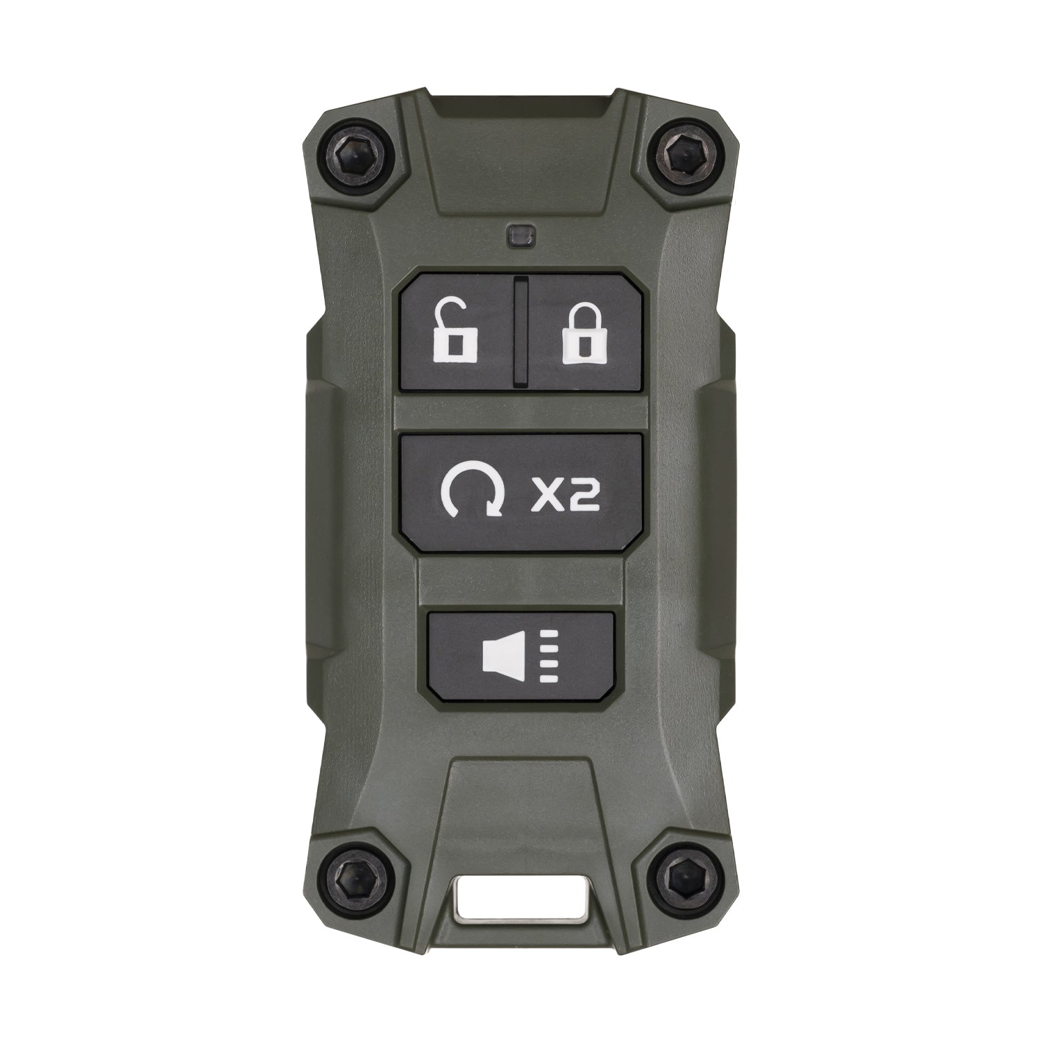 Jeep Key Fob V2 Wrangler JL / Gladiator JT - ARMY GREEN product view 4