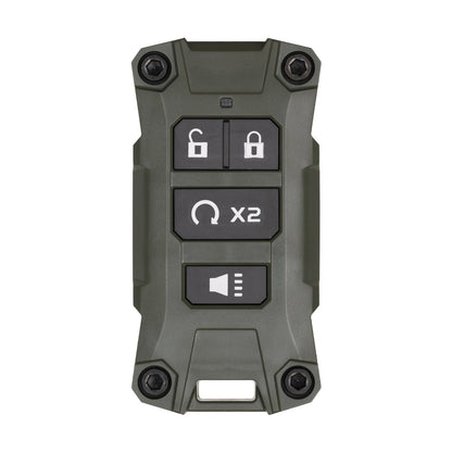 Jeep Key Fob V2 Wrangler JL / Gladiator JT - ARMY GREEN product view 4