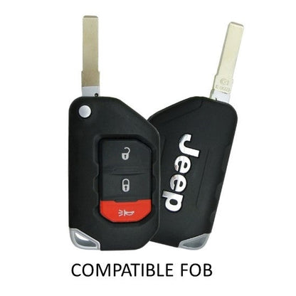 Jeep Key Fob V2 Wrangler JL / Gladiator JT - YELLOW product view 10