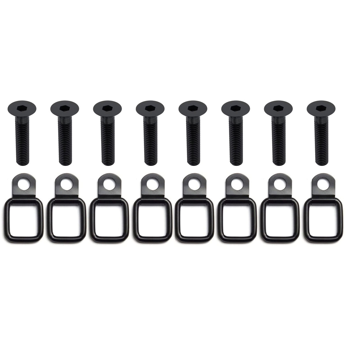 Jeep & Bronco Tie-Down D-Rings — Pack of 6/ 8