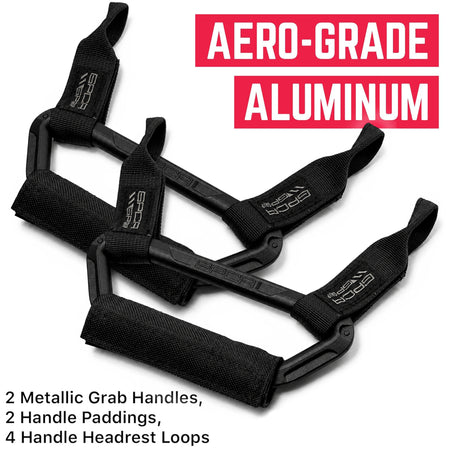 GPCA Back-Grip PRO Black headrest grab handles