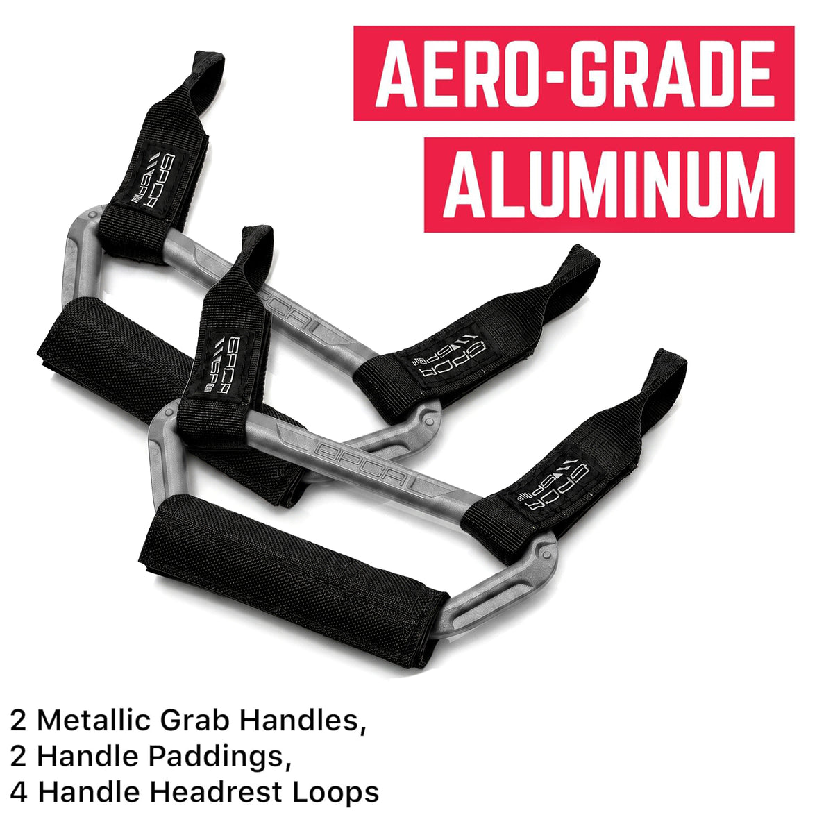 GP Back Grip PRO — Rear Headrest Handles for All Cars & Trucks